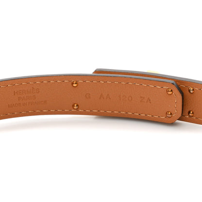 Odyssee Calfskin Kelly Belt Macassar
