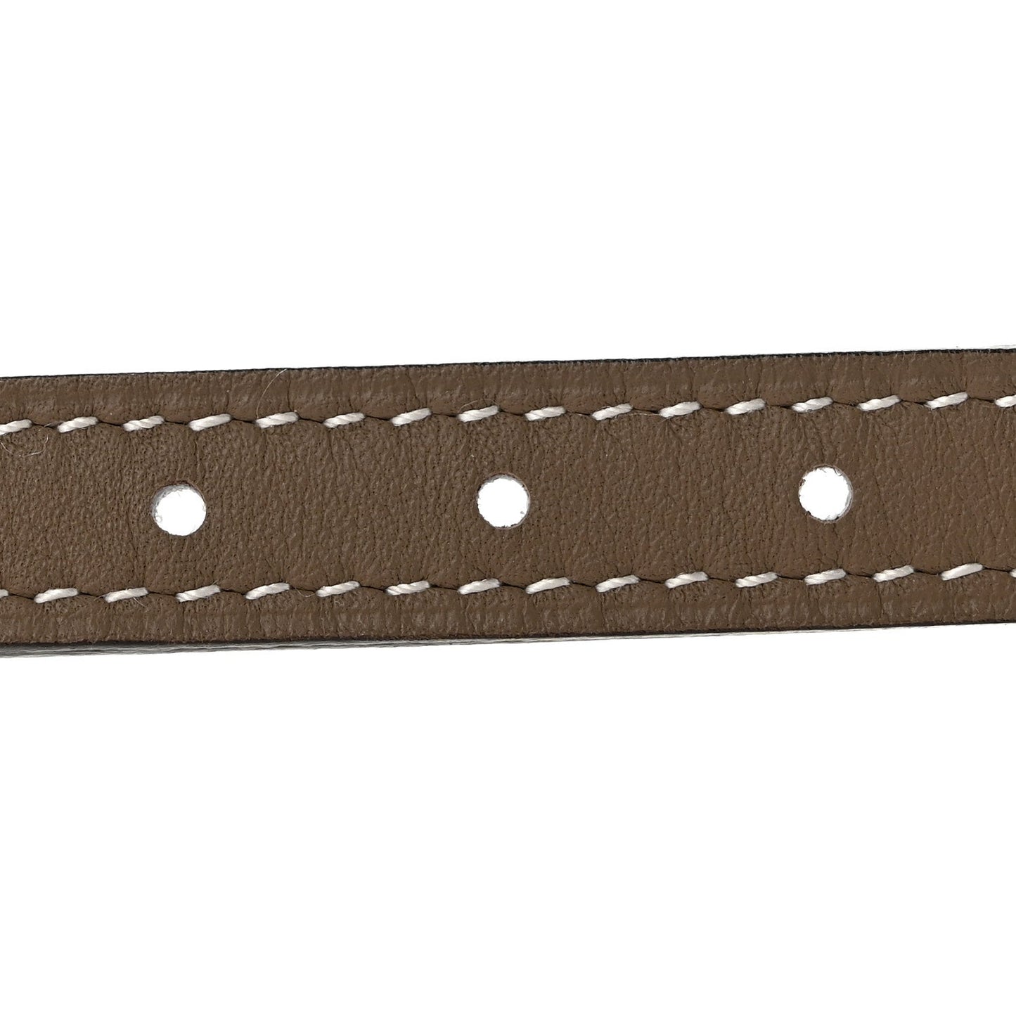Epsom Swift 13mm Heritage Belt 75 Etoupe White