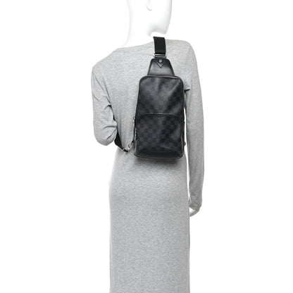 Damier Graphite Avenue Sling Backpack
