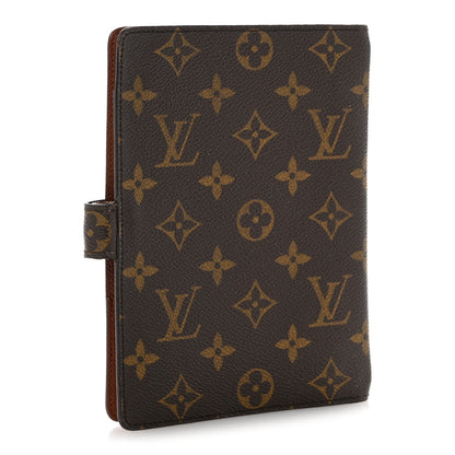Monogram Medium Ring Agenda Cover