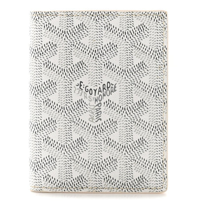 Goyardine Saint Marc Card Holder White