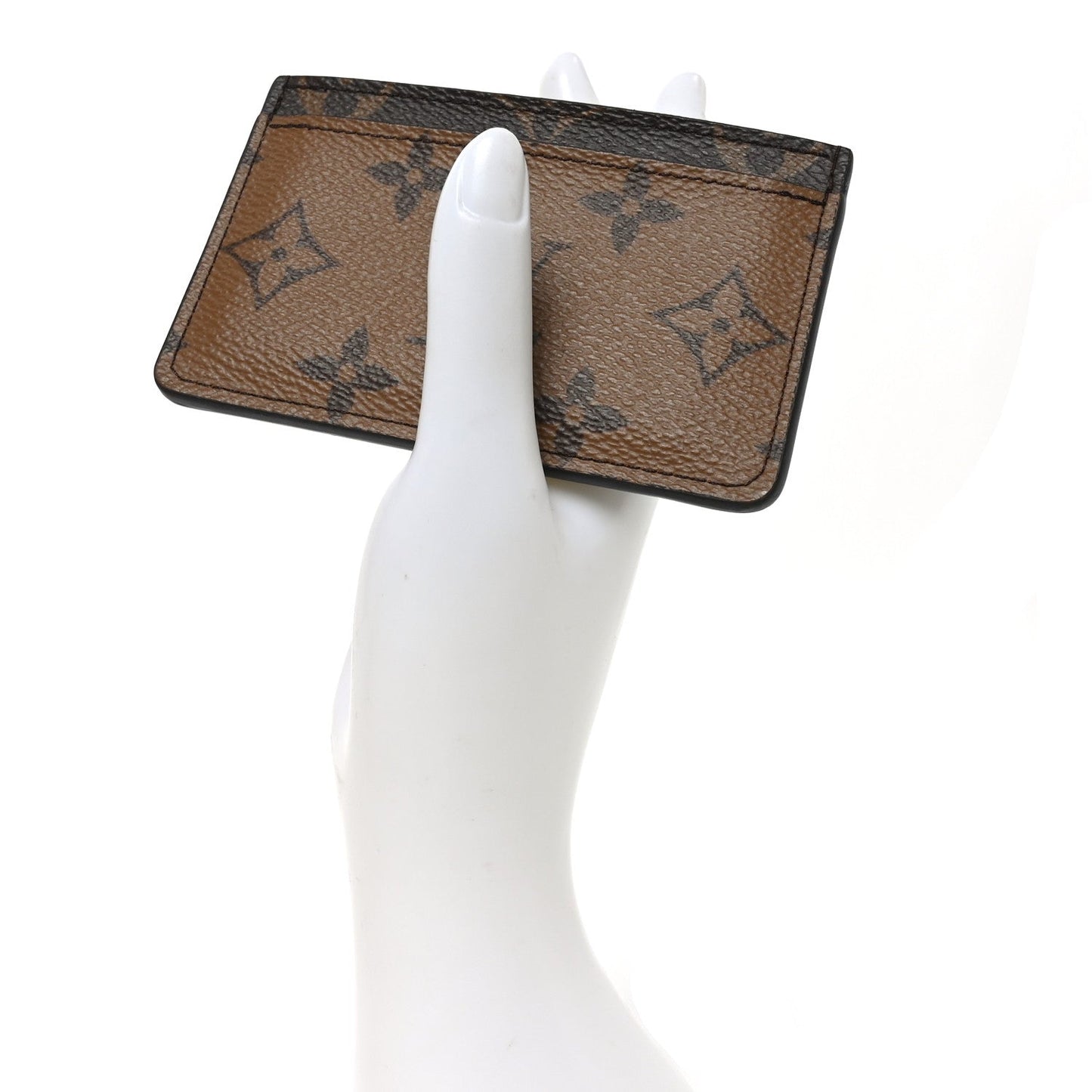 Reverse Monogram Card Holder