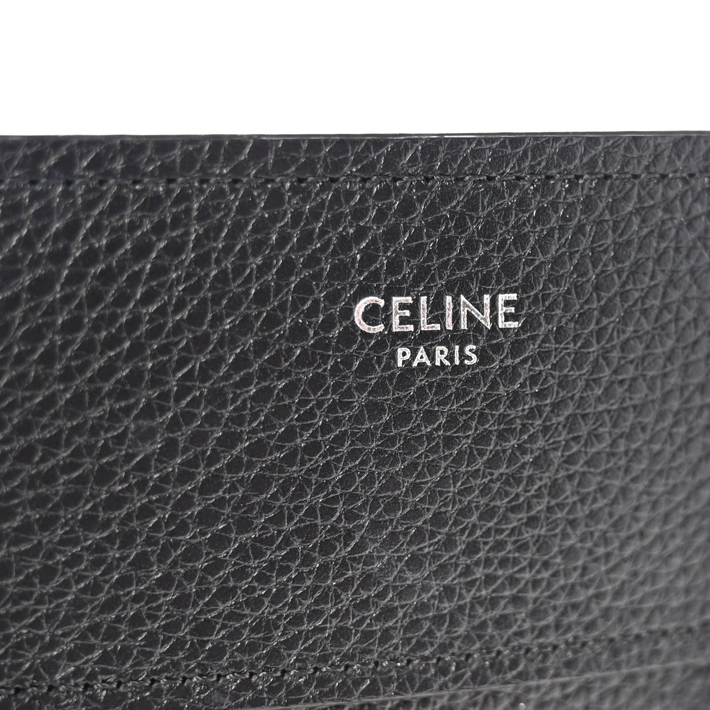 Drummed Calfskin Mini Luggage Black