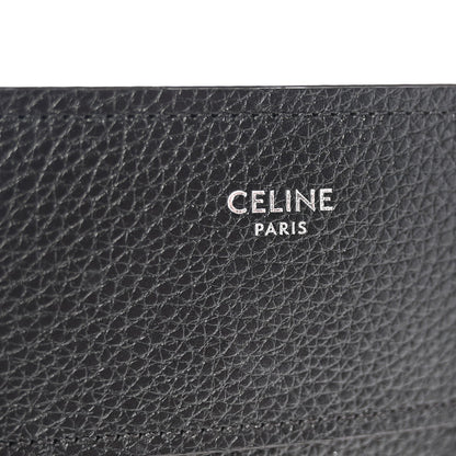 Drummed Calfskin Mini Luggage Black