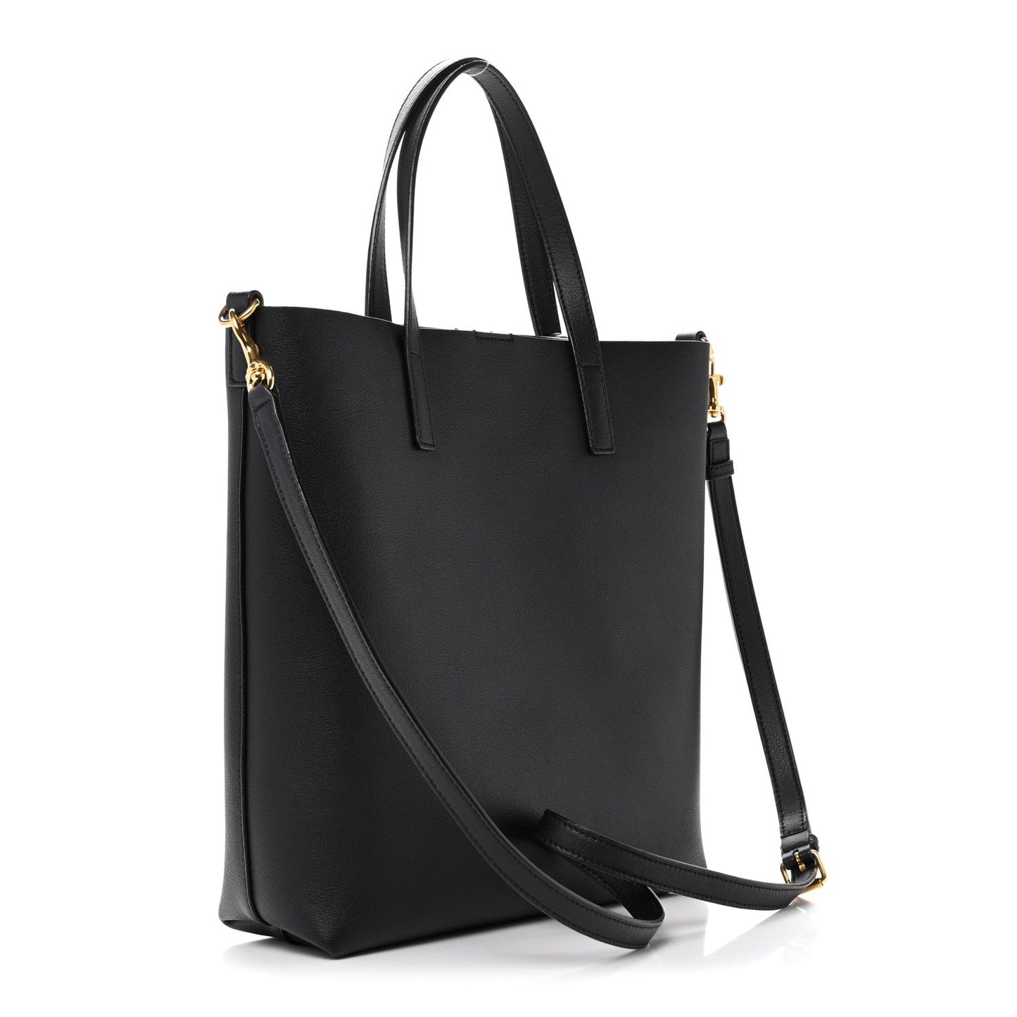 Calfskin Toy Shopping Tote Black