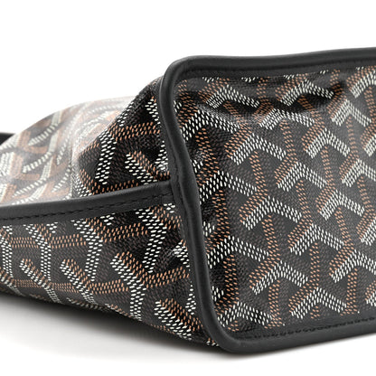Goyardine Reversible Mini Anjou Black