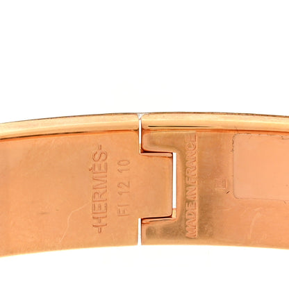 Enamel Narrow Clic Clac H Bracelet PM Rose Florida