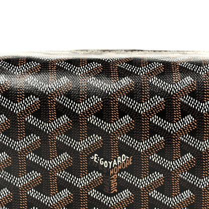 Goyardine Boeing 25 Trousse de Toilette Black Gold