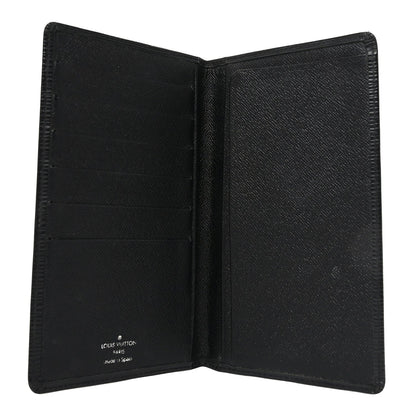 Epi Checkbook Organizer Wallet Black