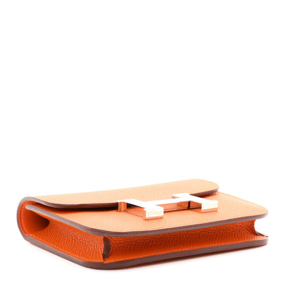 Epsom Constance Slim Wallet Orange