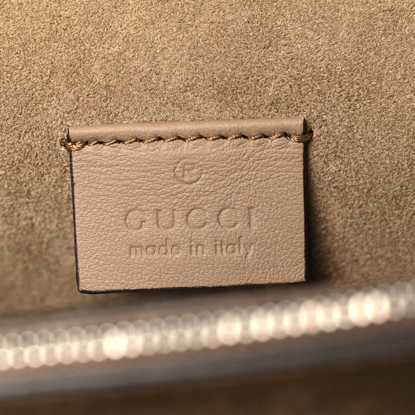 GG Supreme Monogram Small Dionysus Shoulder Bag Taupe