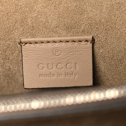 GG Supreme Monogram Small Dionysus Shoulder Bag Taupe