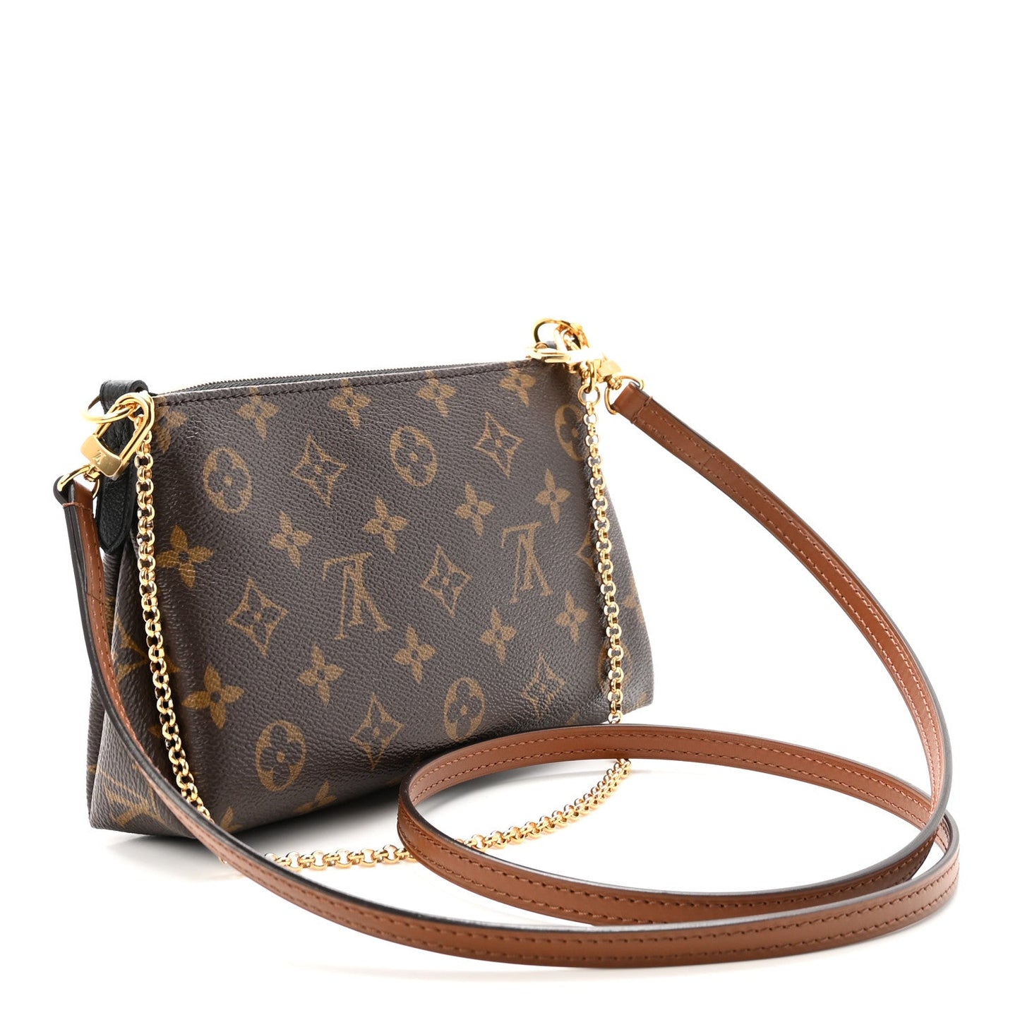 Monogram Pallas Clutch Black