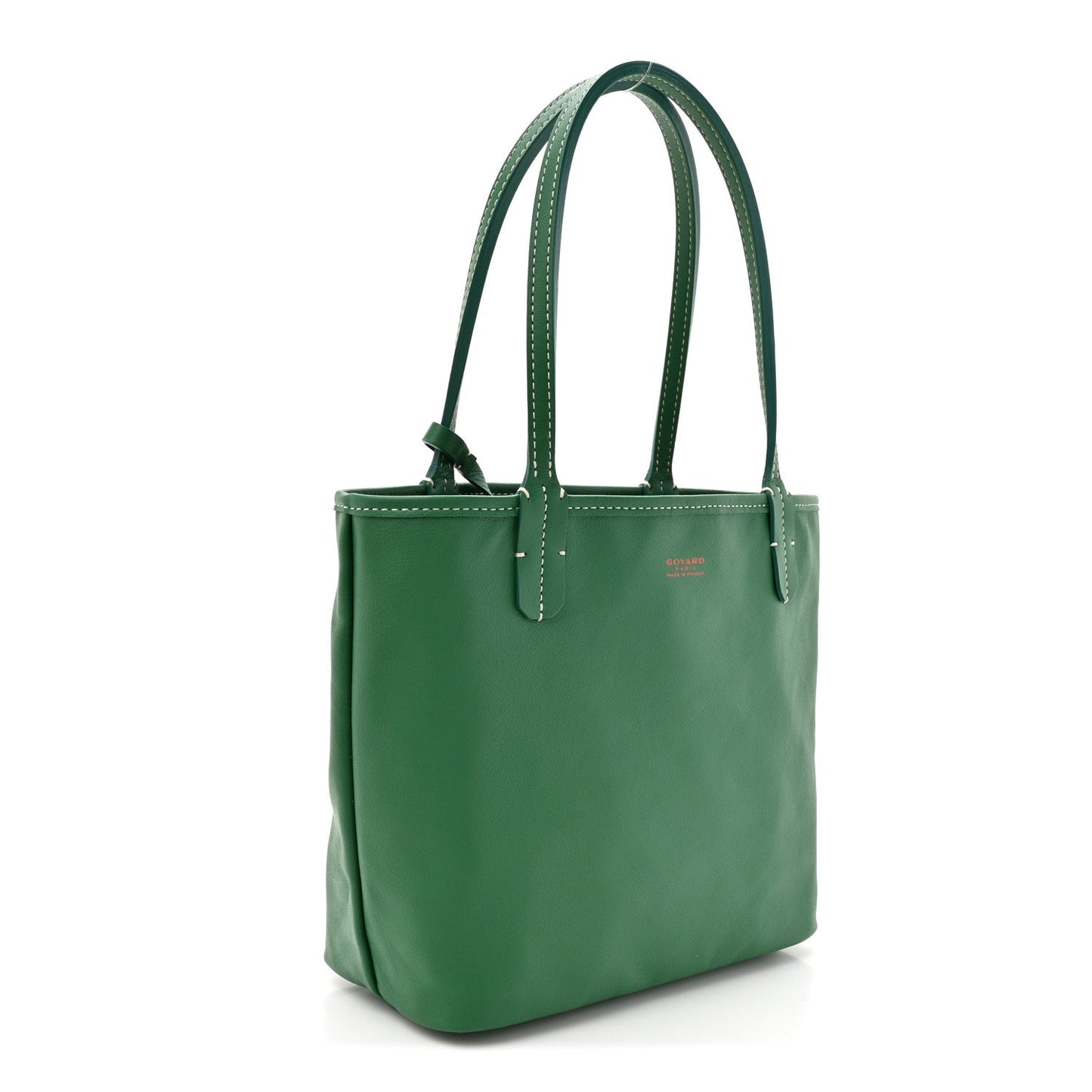 Goyardine Reversible Mini Anjou Green