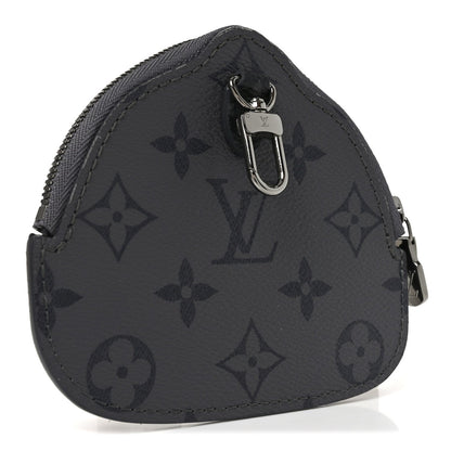 LV X YK Monogram Eclipse Pumpkin Coin Purse