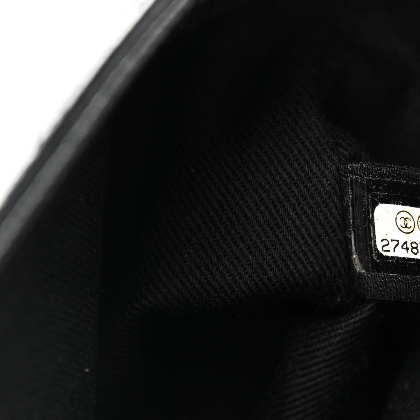 Caviar Diamond Stitched Small Top Handle Flap Black