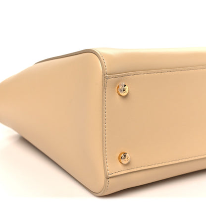 Calfskin Archetype Small Shopping Tote Beige