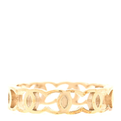 Metal CC Ring 52 6 Gold