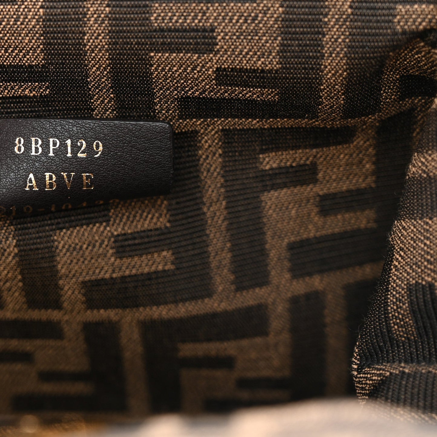 Shiny Nappa Small Fendi First Poudre