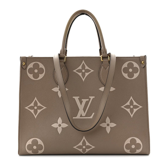 Empreinte Monogram Giant Onthego MM Tourterelle Creme