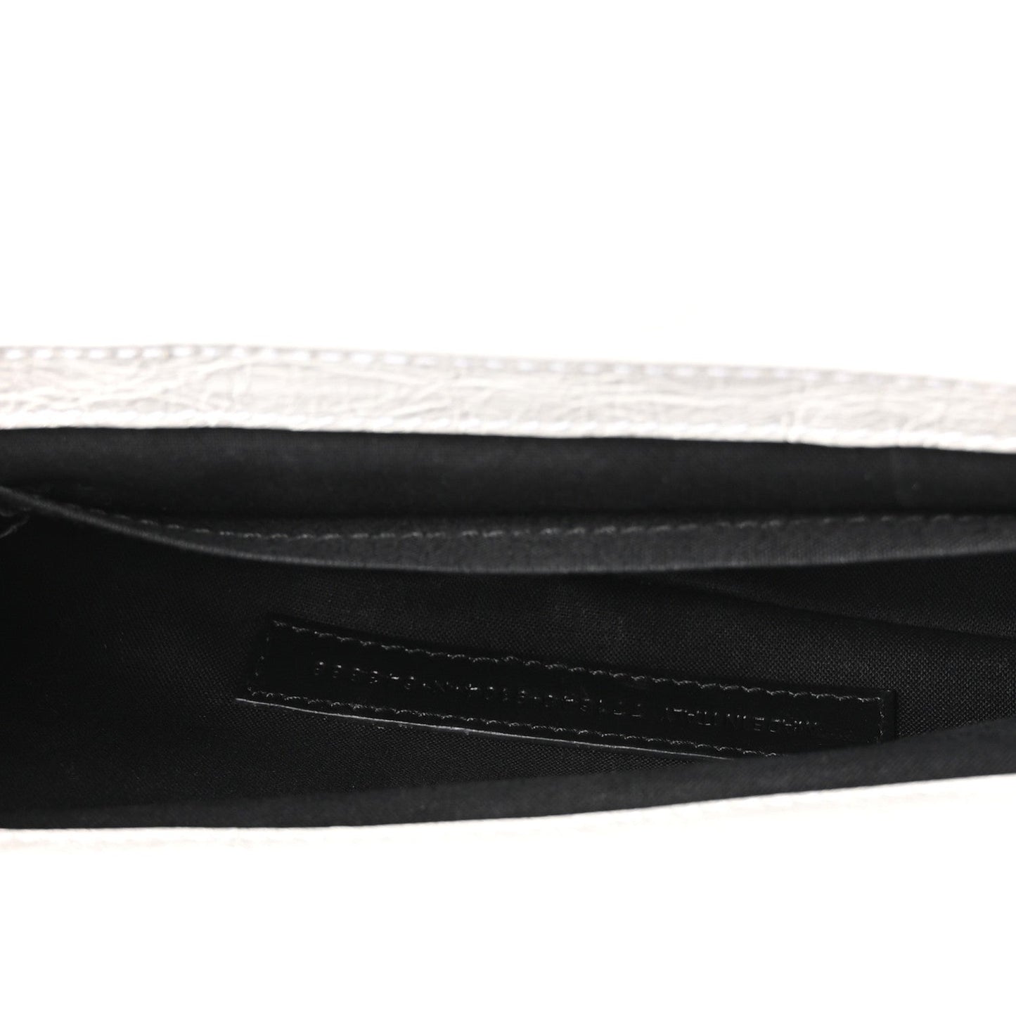 Agneau Arena Small Le Cagole Sling Bag Optic White