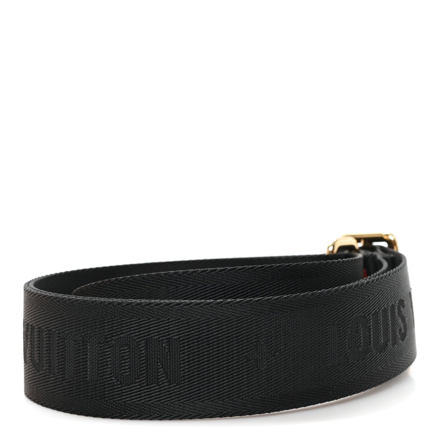 Monogram Multi Pochette Accessories Bandouliere Shoulder Strap Black