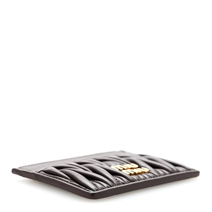 Nappa Matelasse Card Holder Radica