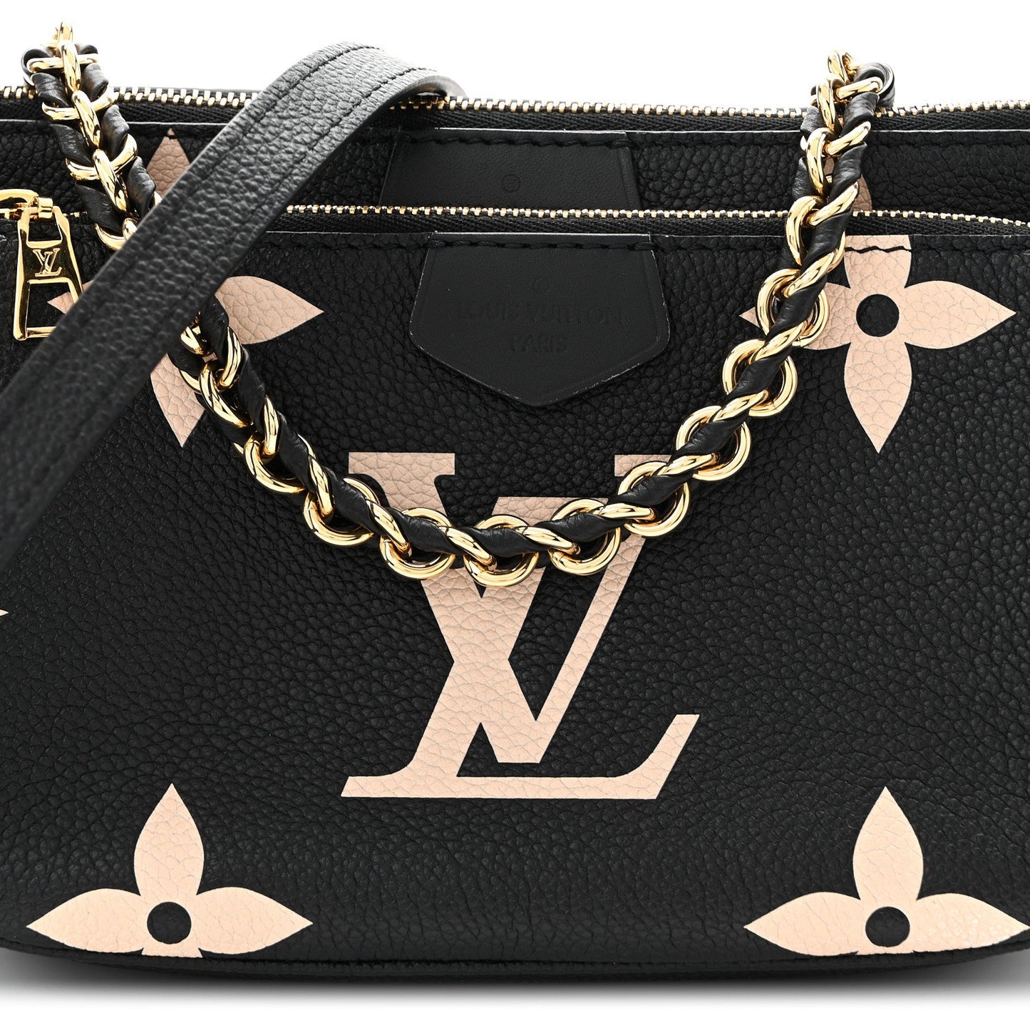 Empreinte Monogram Giant Multi Pochette Accessories Black Beige