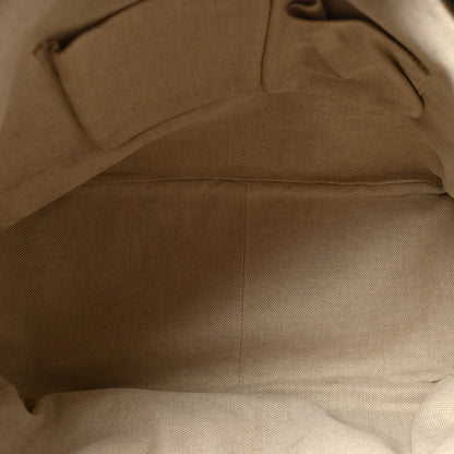 Guccissima Medium Bree Zippered Tote Chocolate