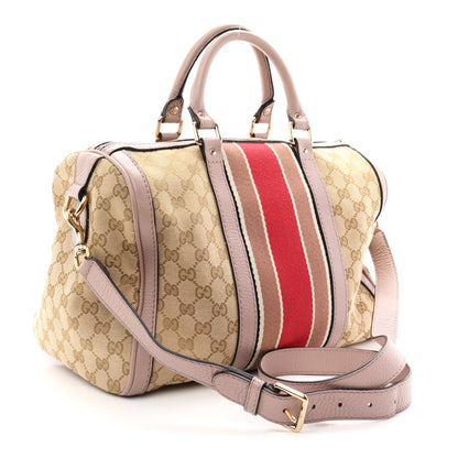 Monogram Vintage Web Medium Boston New Sand Lilas