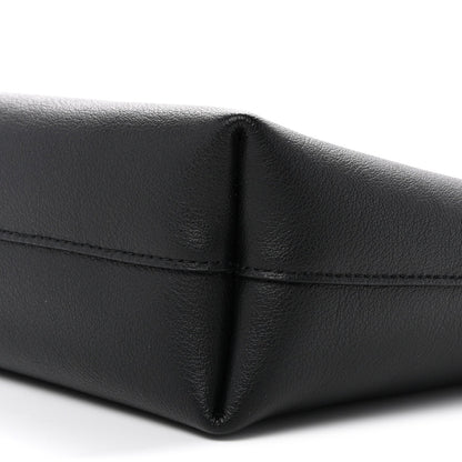 Calfskin Toy Shopping Tote Black