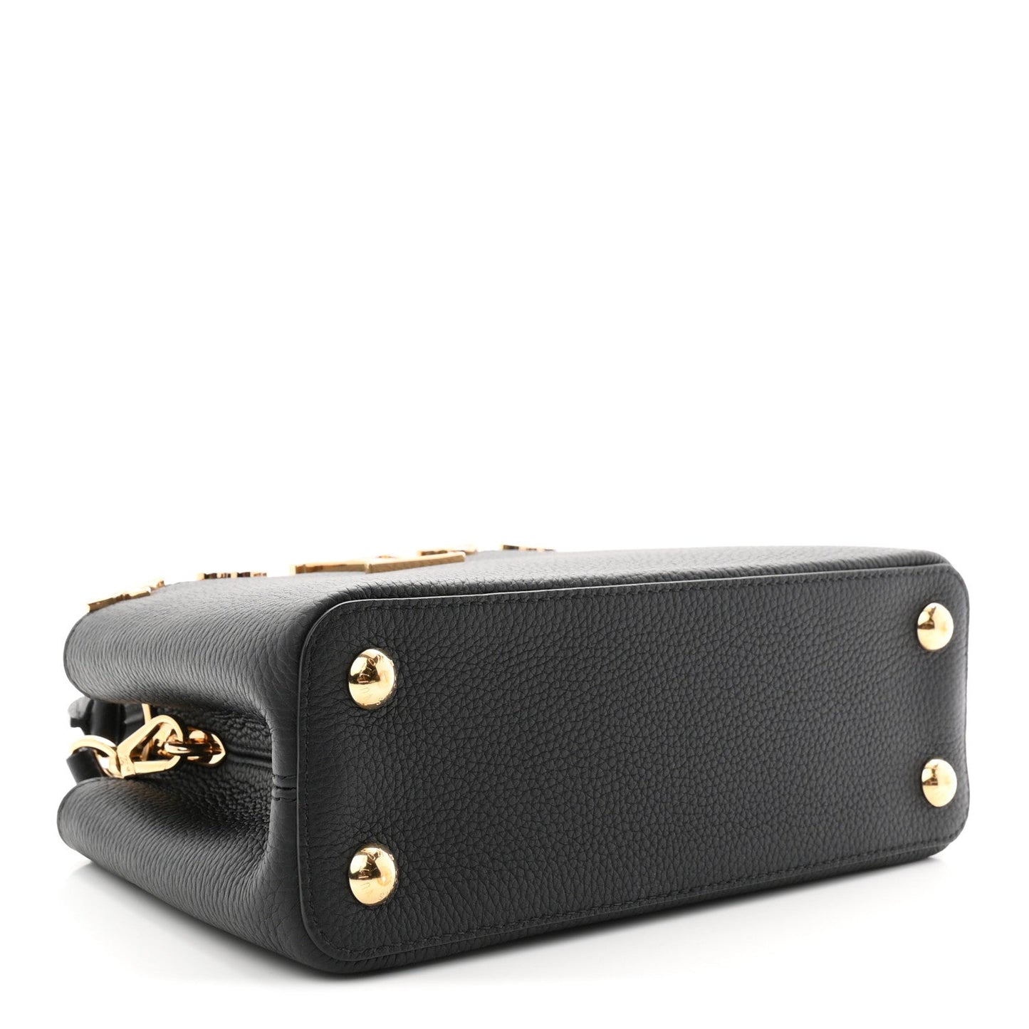 Taurillon Mother of Pearl Flowers Capucines BB Black