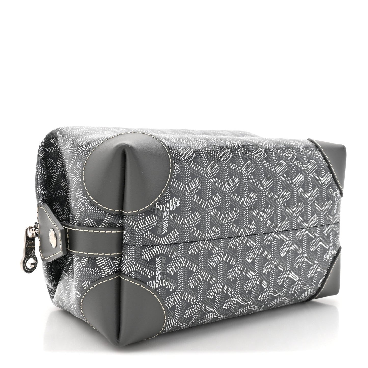Goyardine Boeing 25 Trousse de Toilette Grey