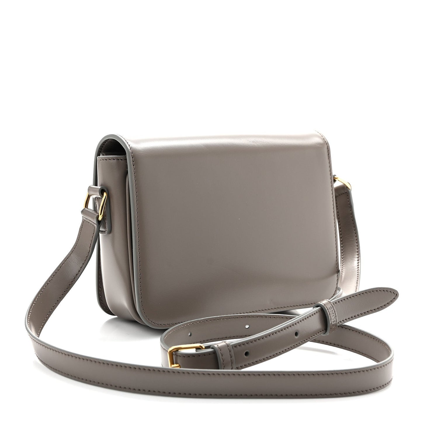Shiny Calfskin Teen Triomphe Pebble