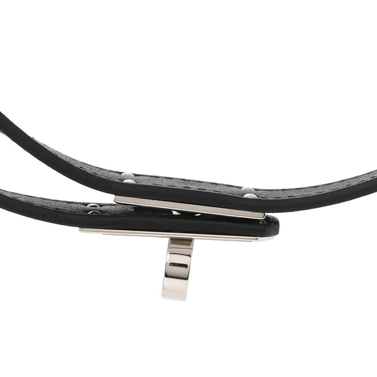 Swift Kelly Lariat Necklace Black