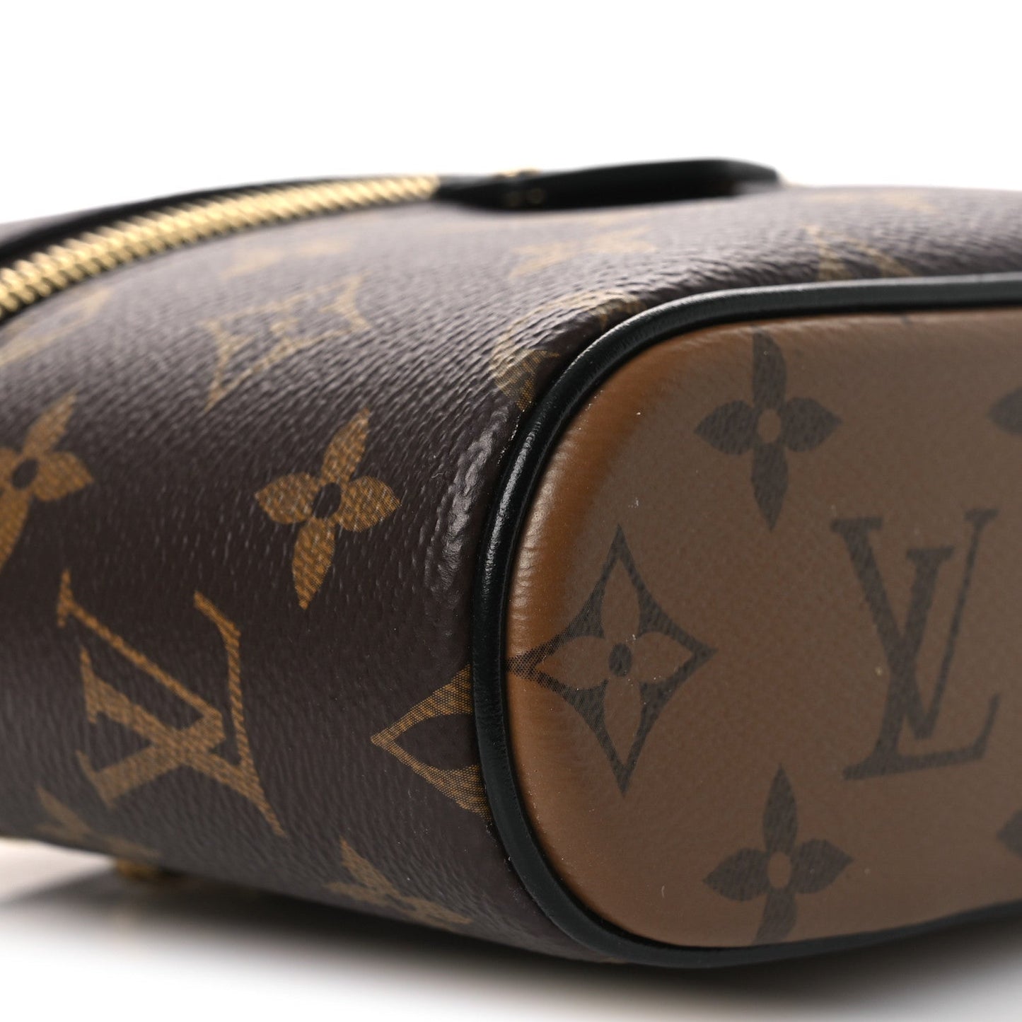 Reverse Monogram Vanity Chain Pouch
