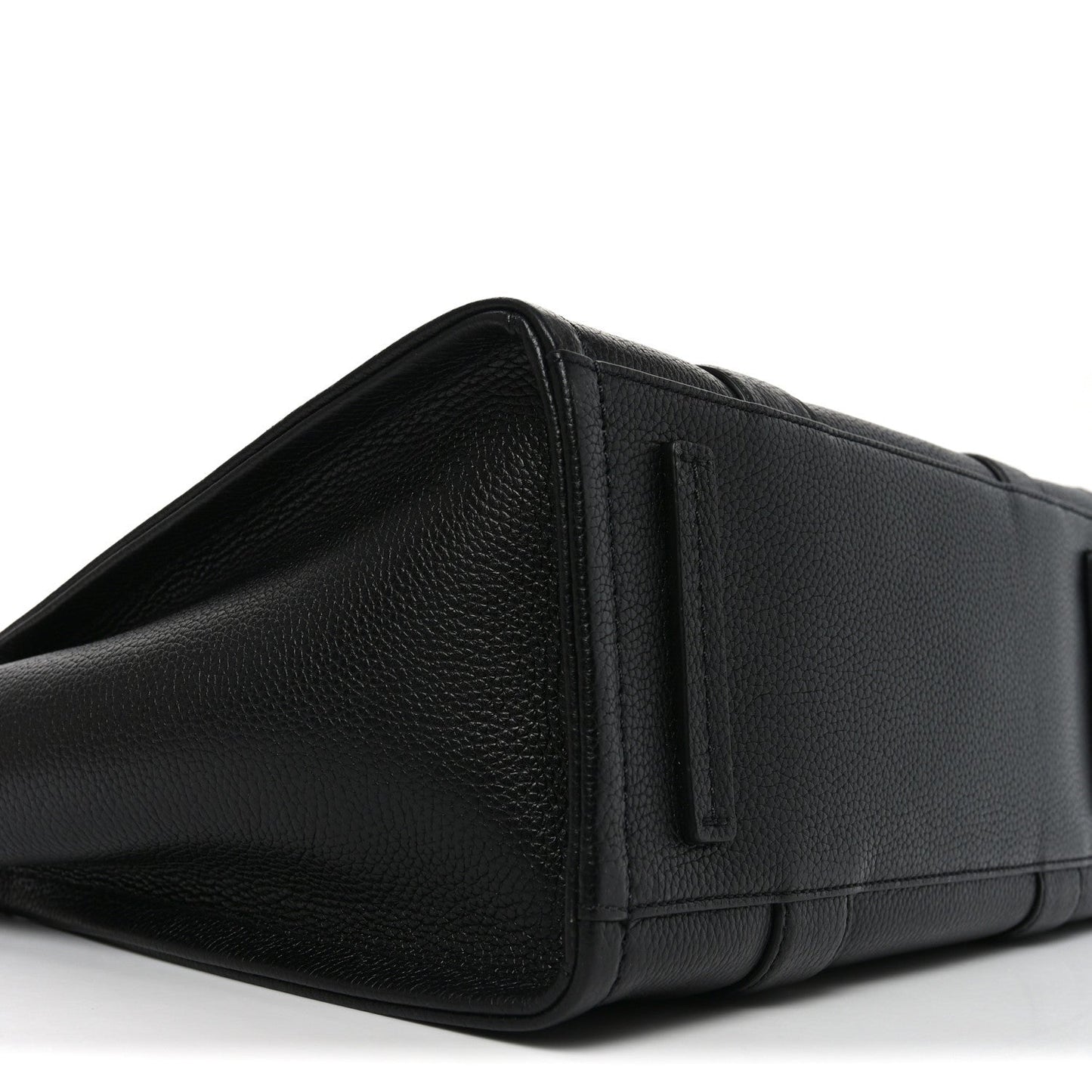 Grained Calfskin Medium The Tote Bag Black