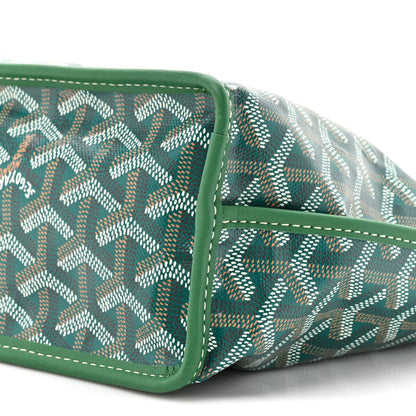 Goyardine Reversible Mini Anjou Green