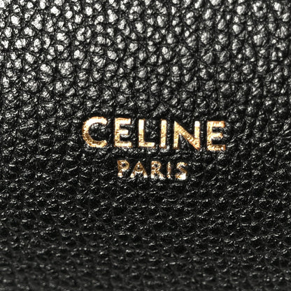 Grained Calfskin Little New Luggage Black