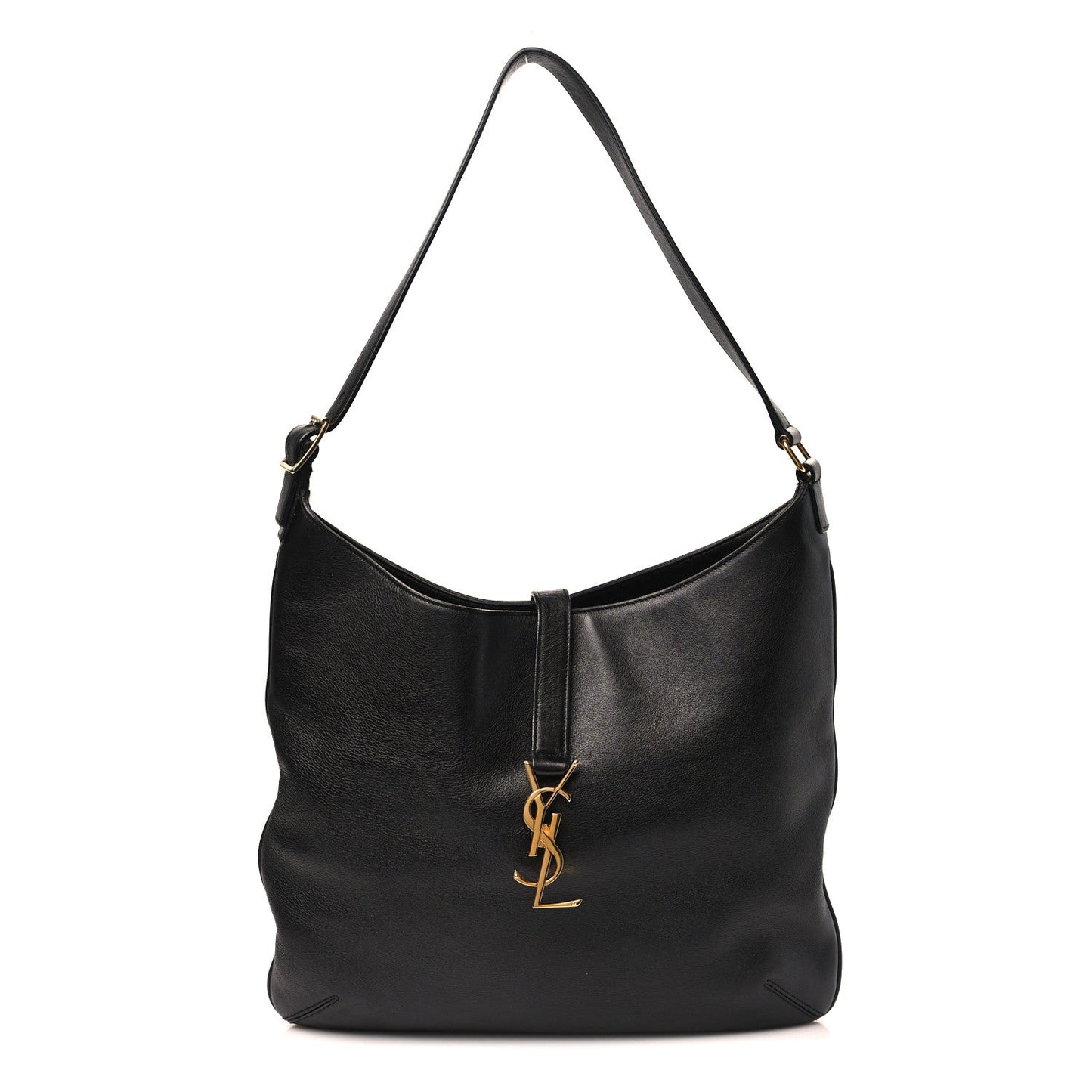 Calfskin Monogram Hobo Black