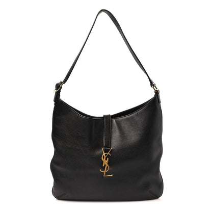 Calfskin Monogram Hobo Black