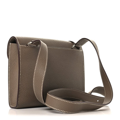 Togo Sac A Depeches 21 Messenger Bag Etoupe