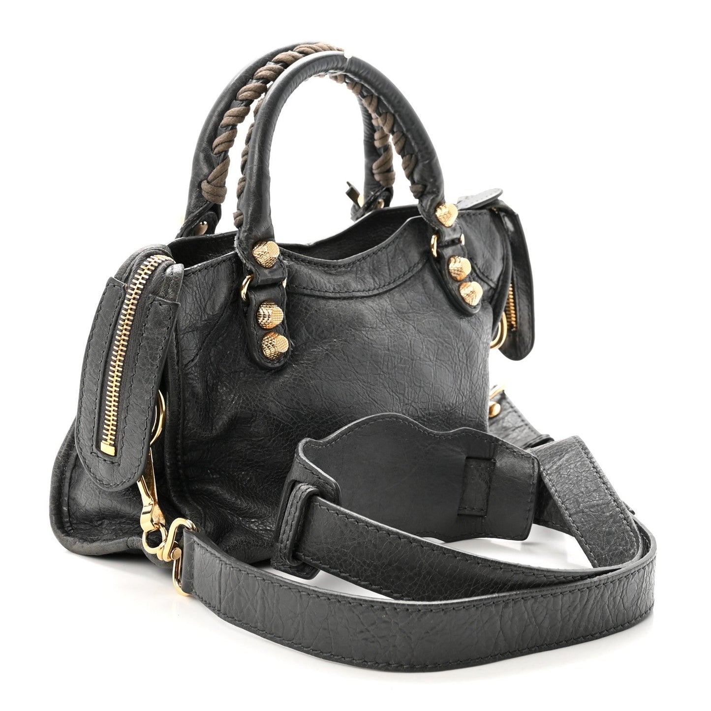 Agneau Giant 12 Gold Hardware Mini City Gris Tarmac