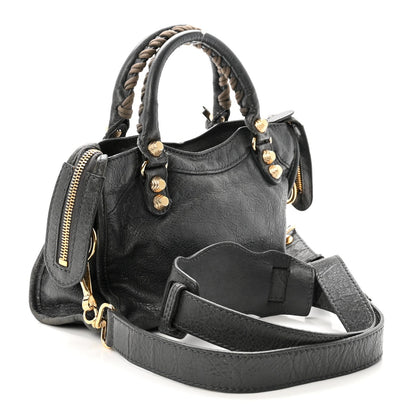 Agneau Giant 12 Gold Hardware Mini City Gris Tarmac