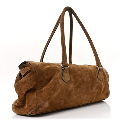 Scamosciato Suede Shoulder Bag