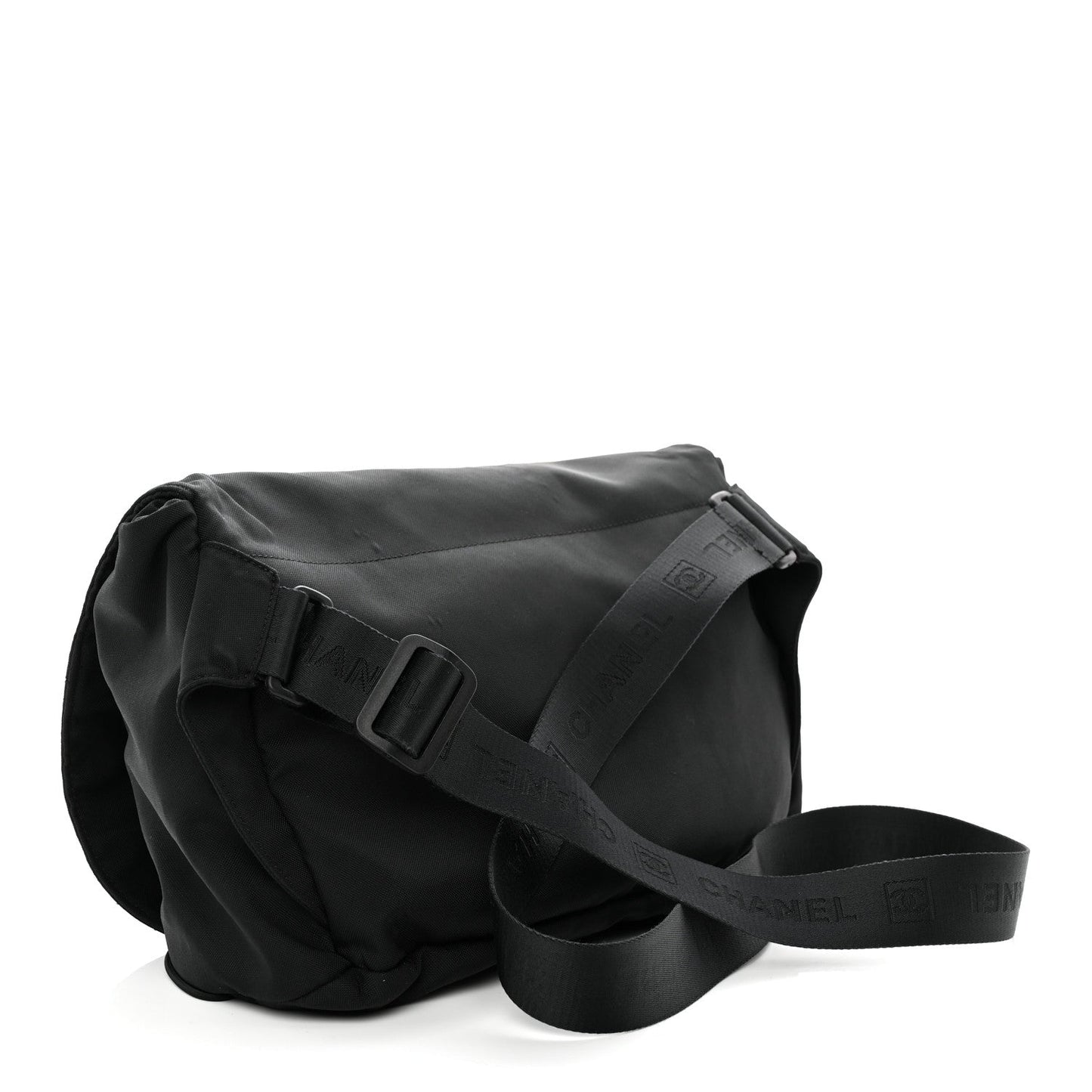 Nylon Sport CC Messenger Black