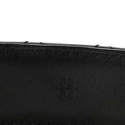 Lambskin Quilted CC Chain Belt 85 34 Black