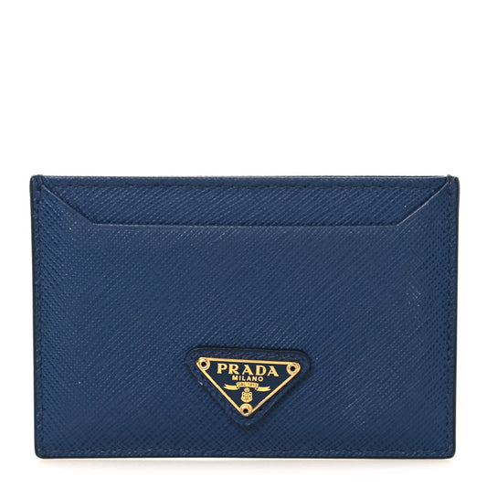 Saffiano Card Case Bleuette