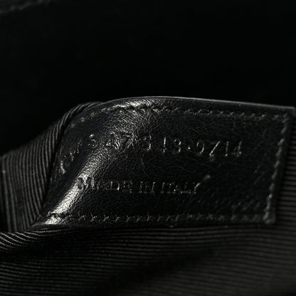 Calfskin Large Sac De Jour Carryall Black