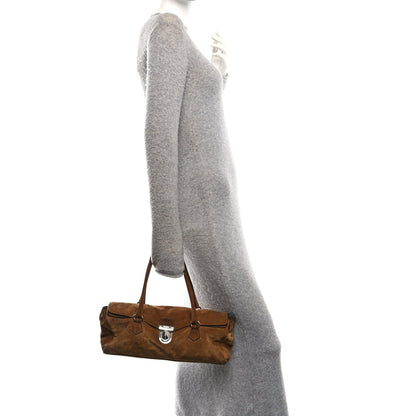 Scamosciato Suede Shoulder Bag